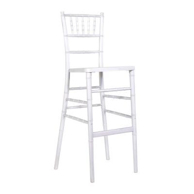 Image of Silver Chiavari Barstool